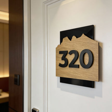 Collection image for: Premium - "Wood Number Signs"
