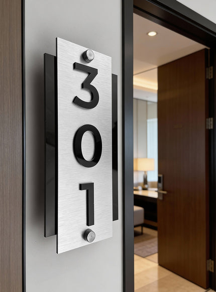Collection image for: Premium Standoff Wall Signs for Hotels, Offices & Interiors