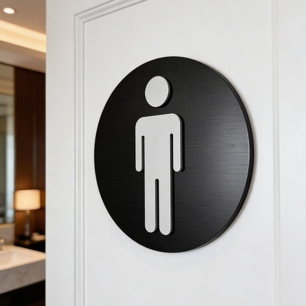 Men Restroom Signs