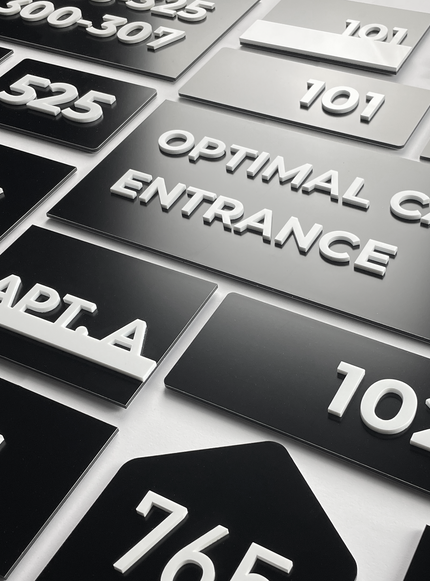 Collection image for: Modern Black Hotel Signage