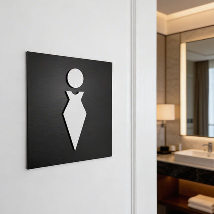 Ladies Restroom Signs