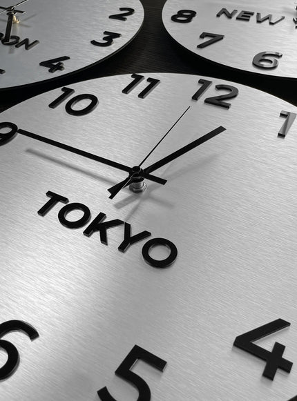 Personalized Time Zone Clocks