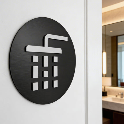 Shower Room Signs