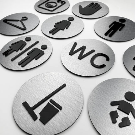 Interior Door Signs  | Veno Round