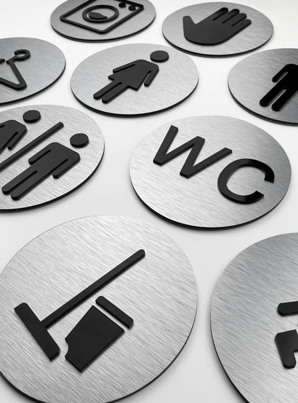 Interior Door Signs  | Veno Round