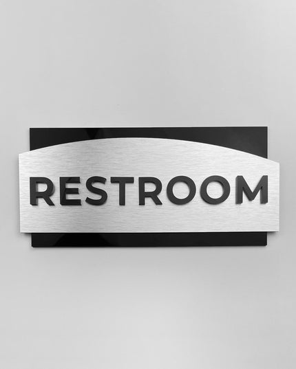 Premium Flow customized office door sign by ALUMADESIGNCO featuring acrylic text, modern signage for office interiors, hotels, and residential spaces