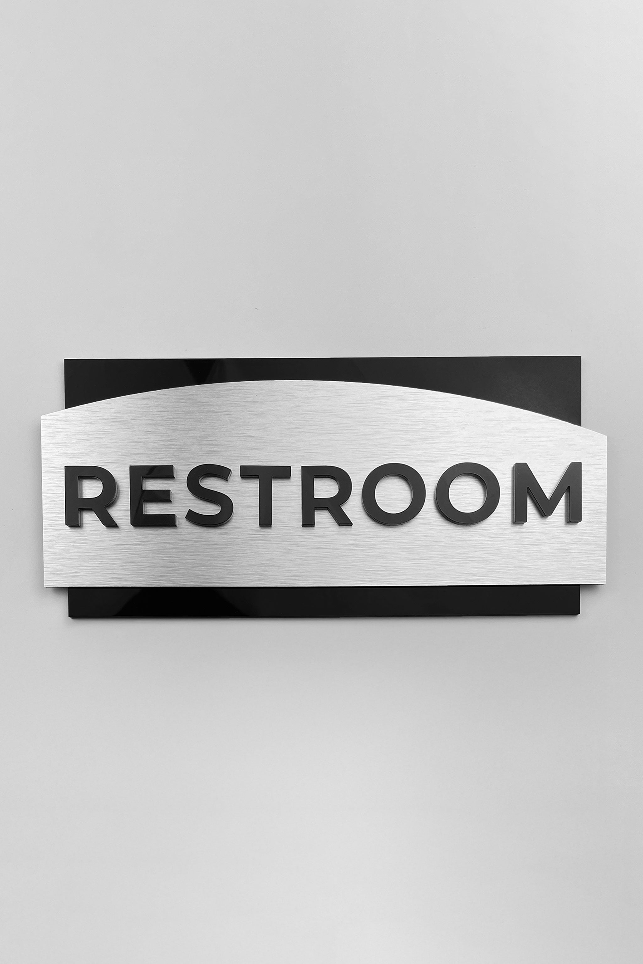 Premium Flow customized office door sign by ALUMADESIGNCO featuring acrylic text, modern signage for office interiors, hotels, and residential spaces