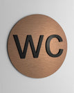 120 x 120 mm / Bronce