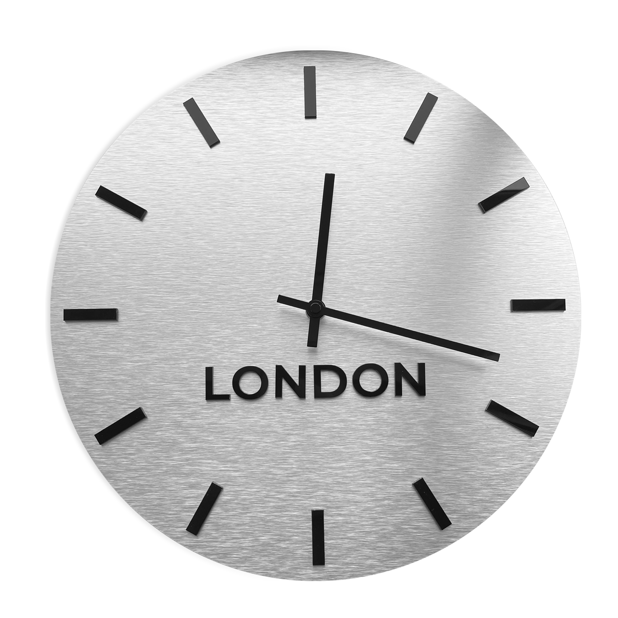 CUSTOMISABLE TIME ZONE WALL CLOCK - ALUMADESIGNCO Door Signs - Custom Door Signs For Business & Office