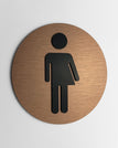 120 x 120 mm / Bronce