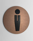 120 x 120 mm / Bronce