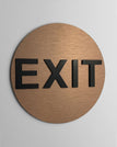 120 x 120 mm / Bronce