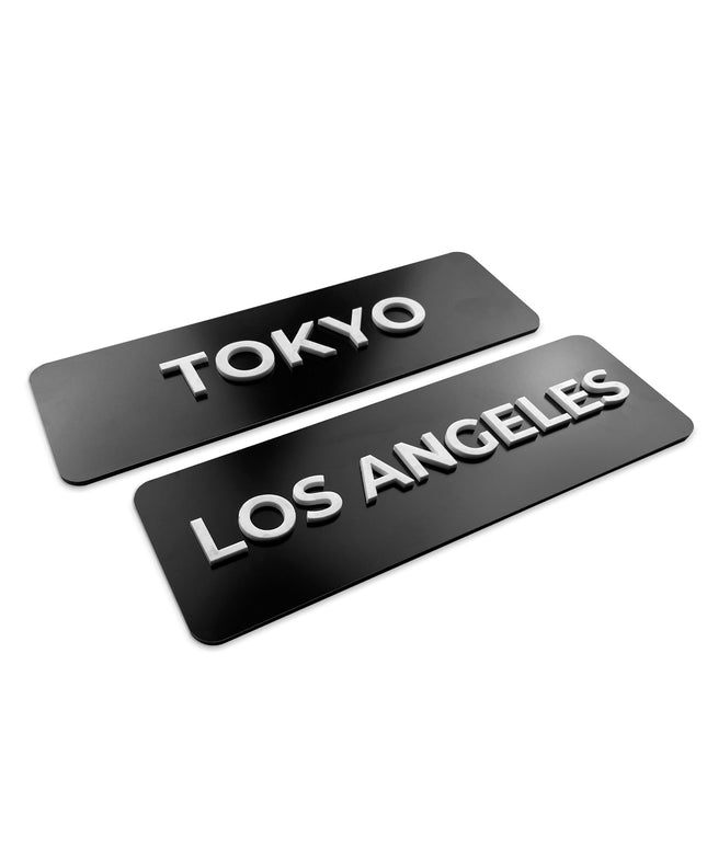 World Clock SIgn