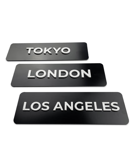 World Clock SIgn