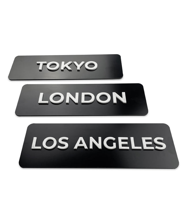 World Clock SIgn
