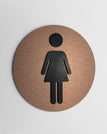120 x 120 mm / Bronce