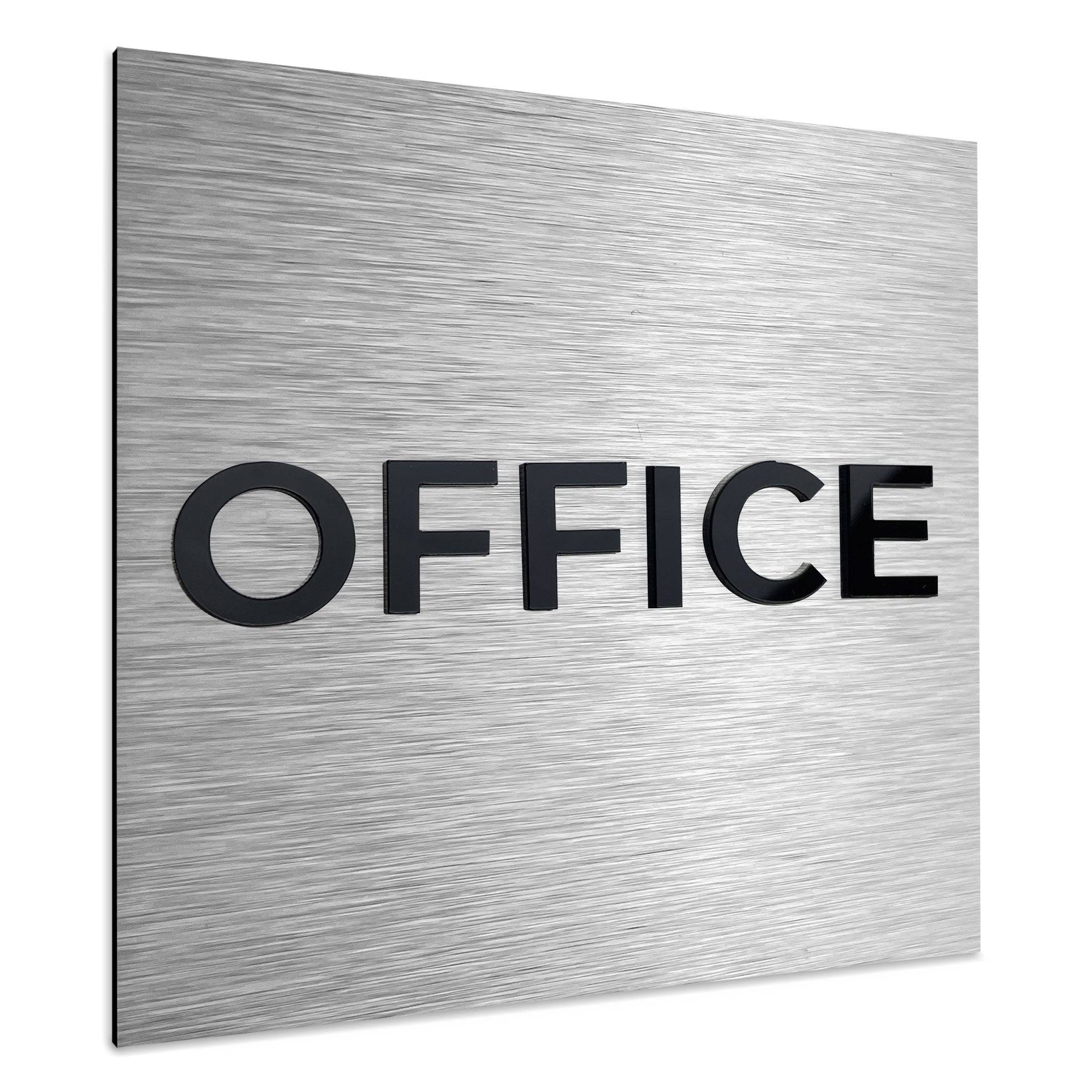 OFFICE SIGN | ALUMADESIGNCO Door Signs - Custom Door Signs For Business ...