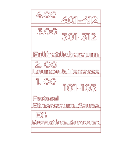 CUSTOM ORDER WAYFINDING SIGN