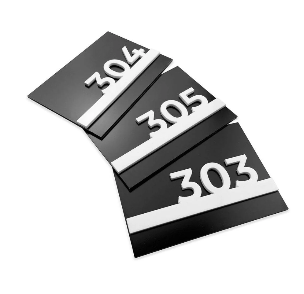 16 X CUSTOM DOOR SIGNS
