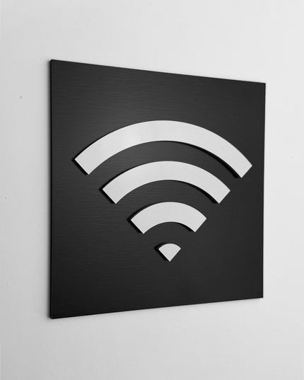 Wifi Sign - ALUMADESIGNCO Door Signs - Custom Door Signs For Business & Office