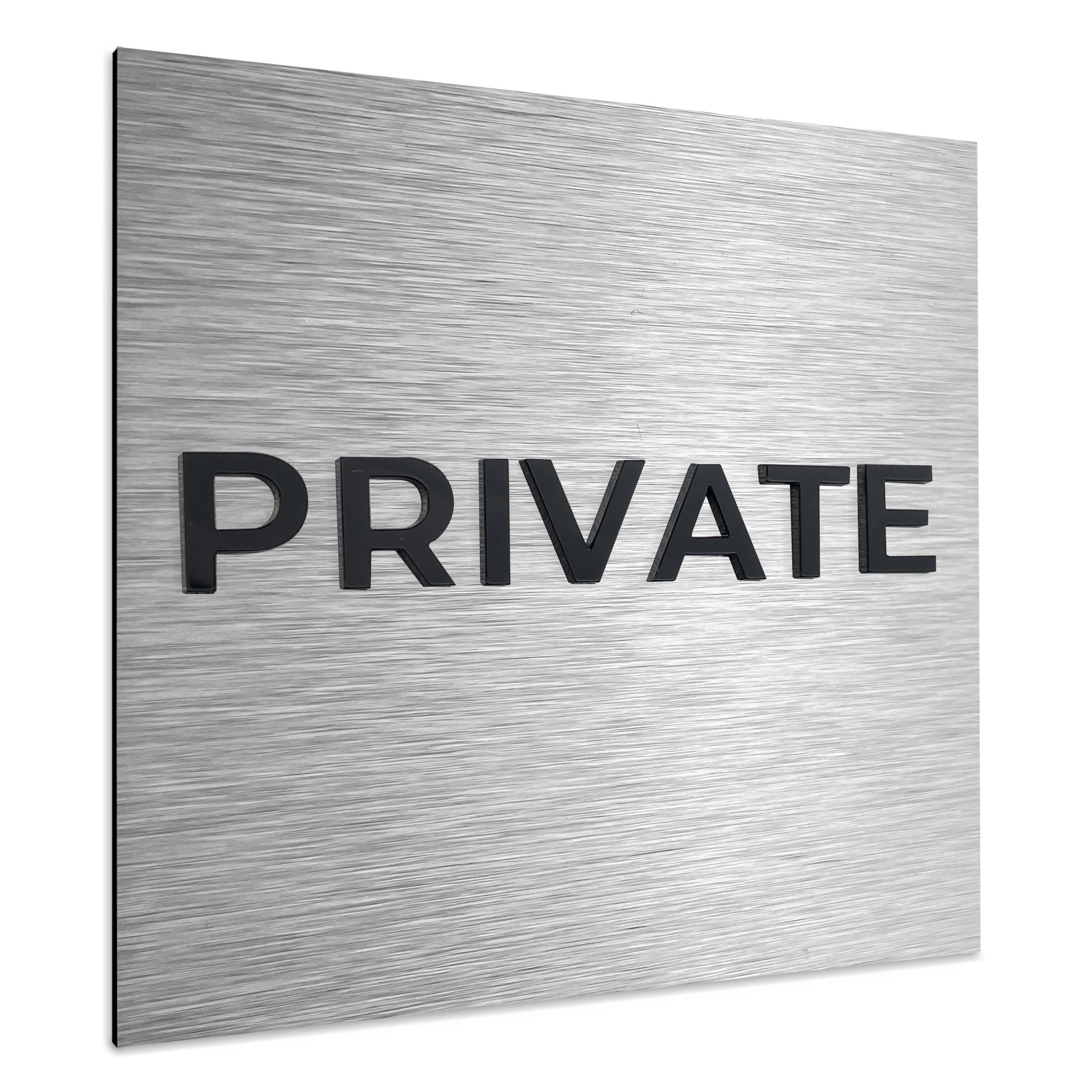 PRIVATE ROOM SIGNAGE - ALUMADESIGNCO Door Signs - Custom Door Signs For Business & Office