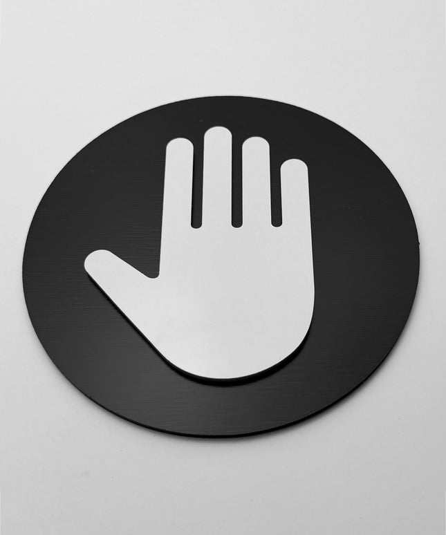 Authorized personnel only sign by ALUMADESIGNCO, stylish door plaque for staff areas, offices, utility rooms, and modern interior spaces