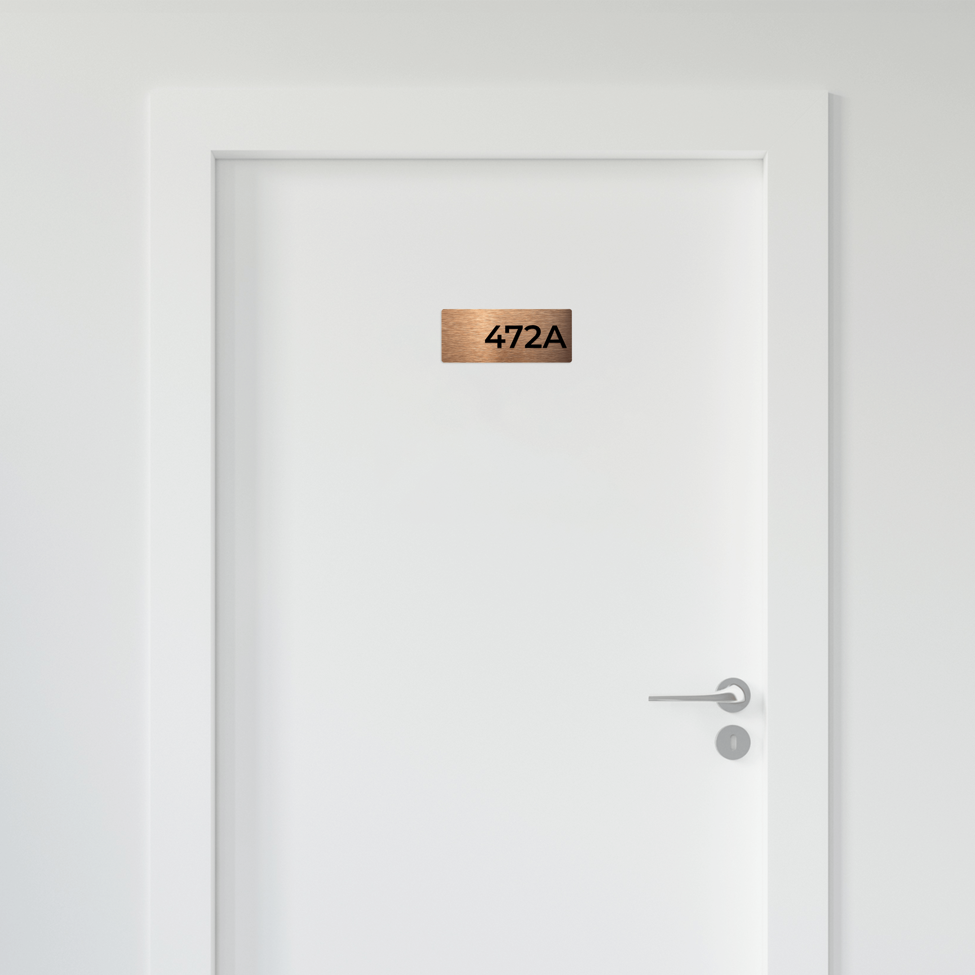 BRONZE APARTMENT NUMBER SIGNS