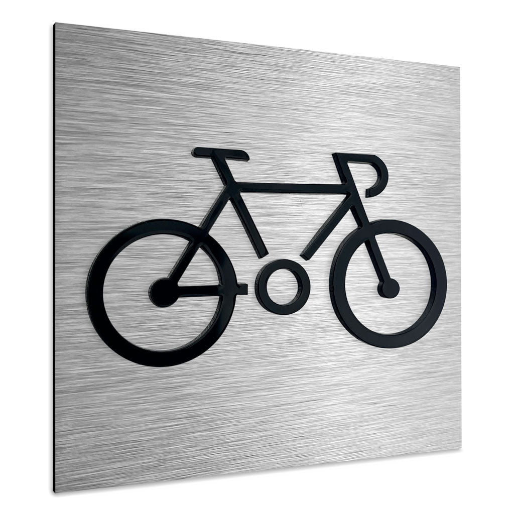 BICYCLE SIGNS - ALUMADESIGNCO Door Signs - Custom Door Signs For Business & Office