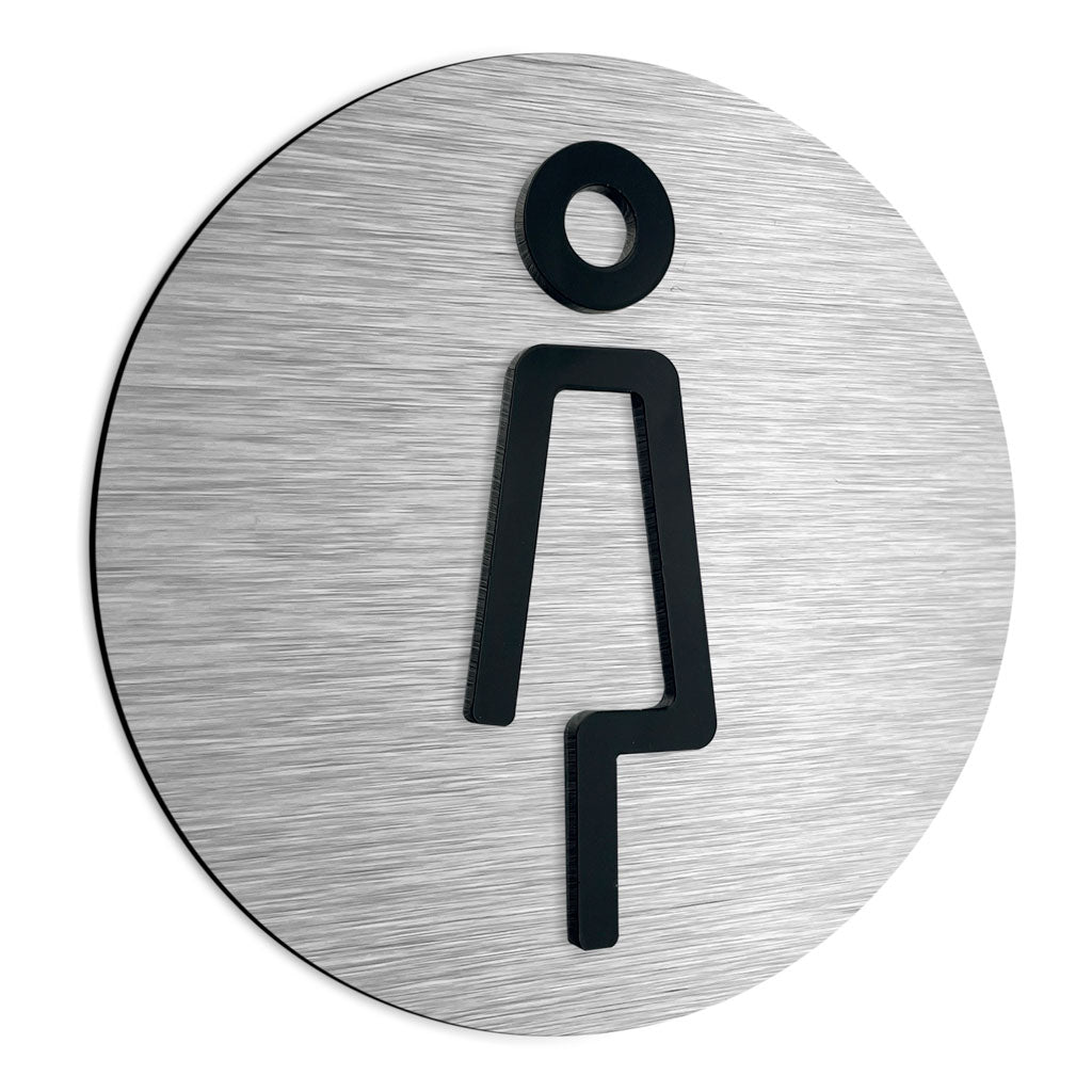WOMEN ONLY SIGN - ALUMADESIGNCO Door Signs - Custom Door Signs For Business & Office