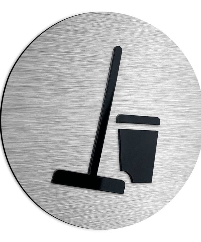 HOTEL ROOM CLEANING SIGN - ALUMADESIGNCO Door Signs - Custom Door Signs For Business & Office