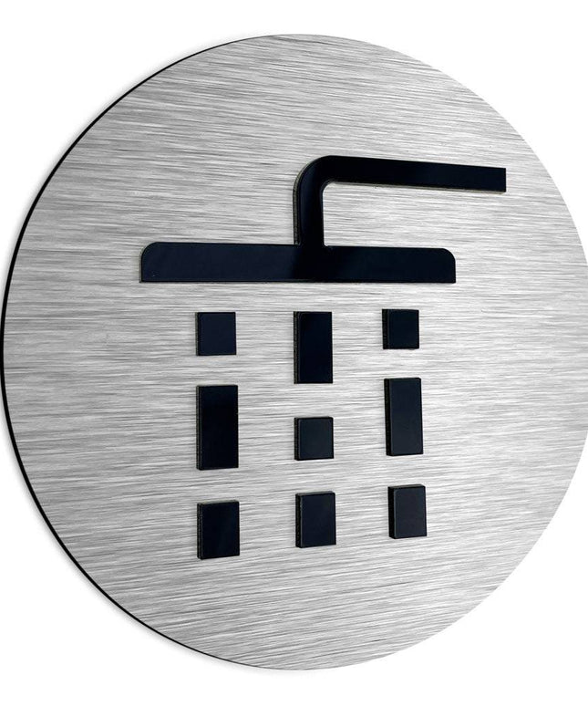 SHOWER ROOM SIGN - ALUMADESIGNCO Door Signs - Custom Door Signs For Business & Office