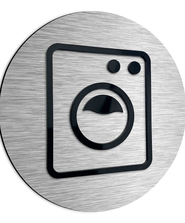 THE LAUNDRY ROOM SIGN - ALUMADESIGNCO Door Signs - Custom Door Signs For Business & Office