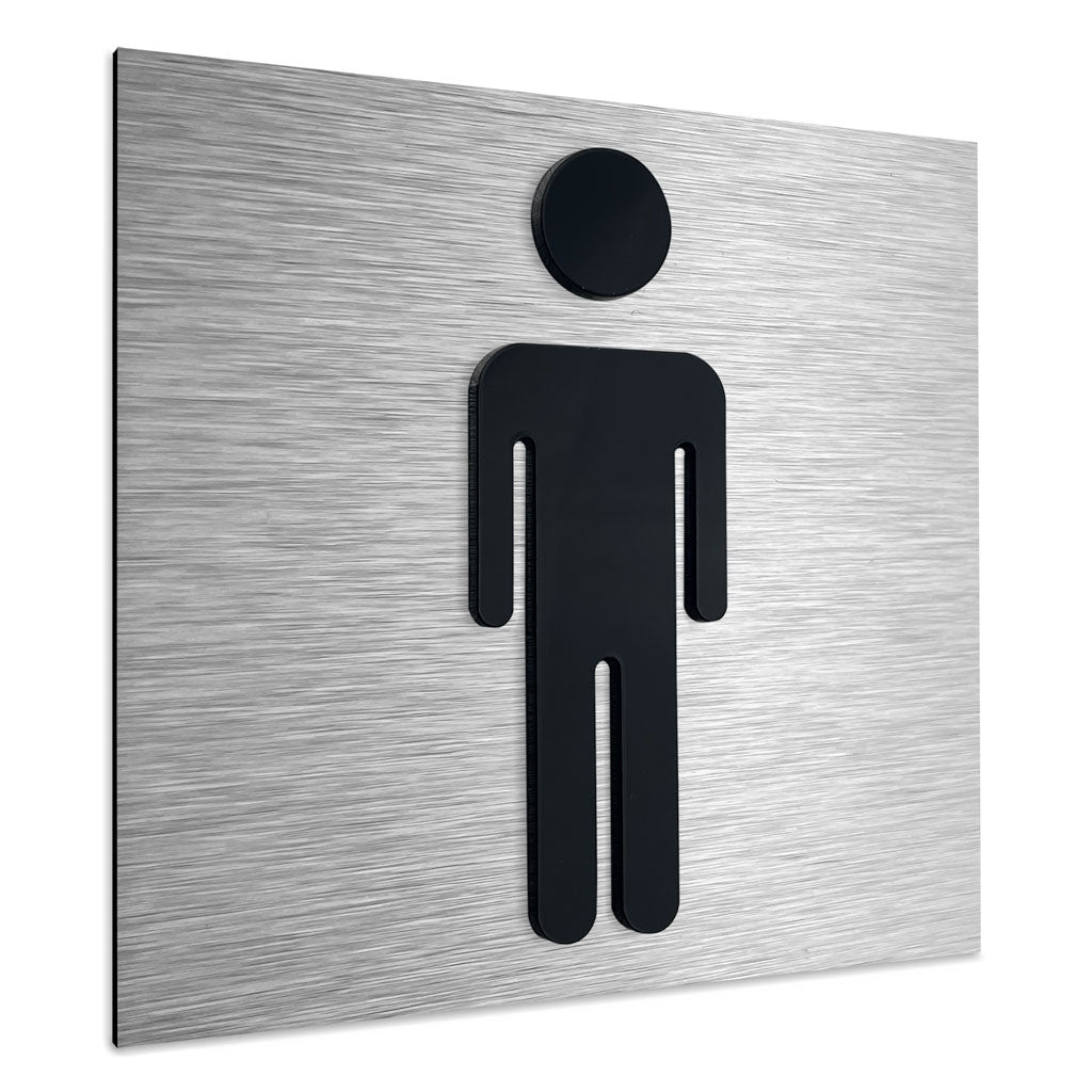 MENS ROOM SIGN - ALUMADESIGNCO Door Signs - Custom Door Signs For Business & Office