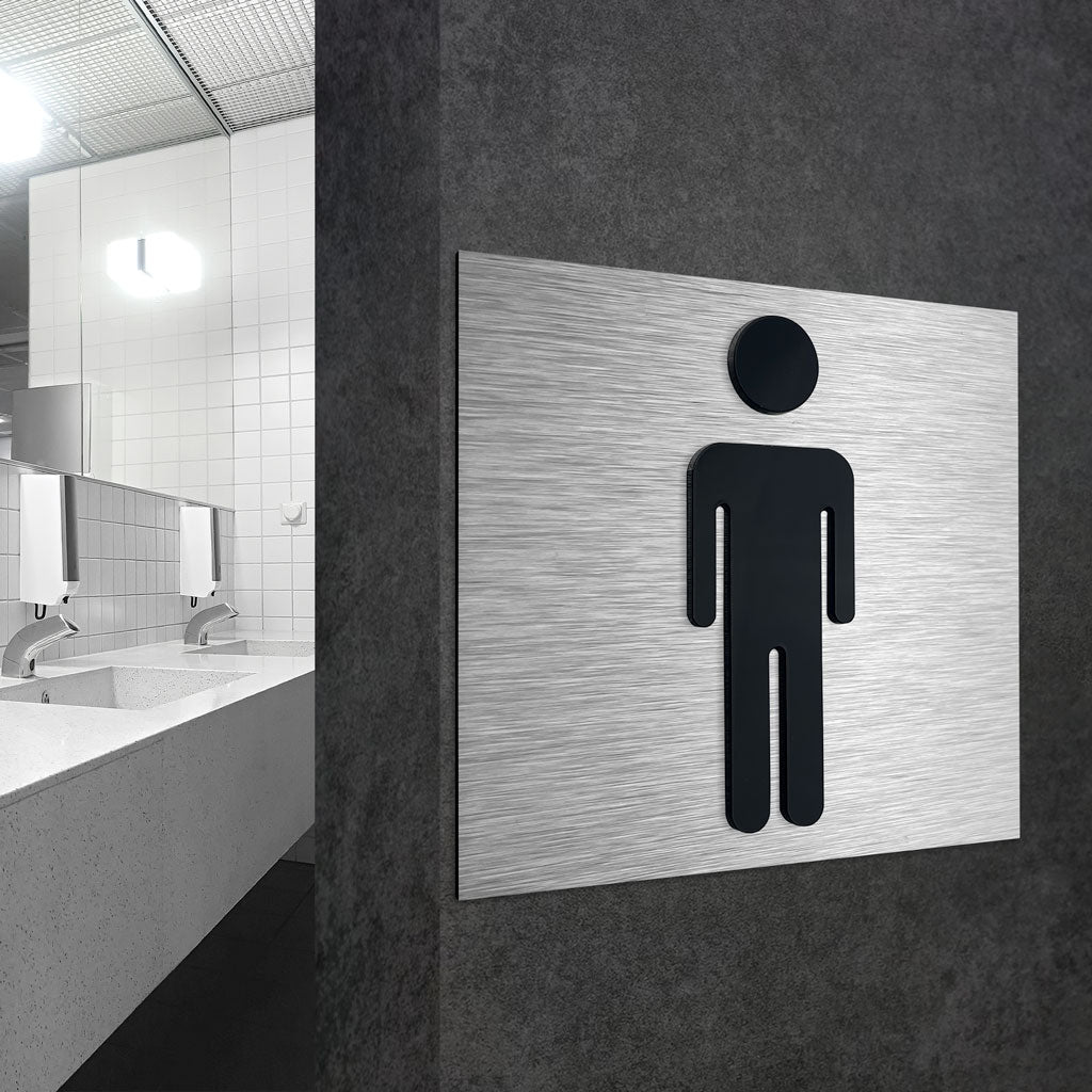 Mens Room Sign ALUMADESIGNCO   MALE 3 