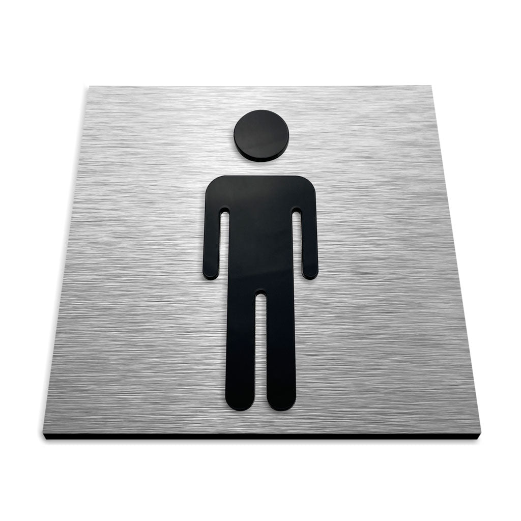 MENS ROOM SIGN - ALUMADESIGNCO Door Signs - Custom Door Signs For Business & Office